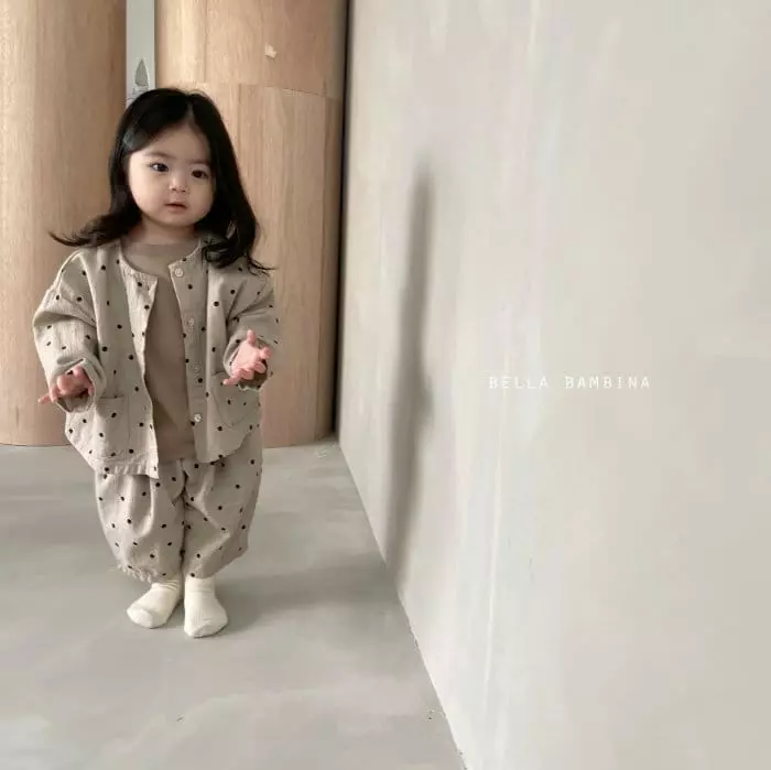 Bella Bambina - Korean Children Fashion - #magicofchildhood - Dot Onui Cardigan - 4