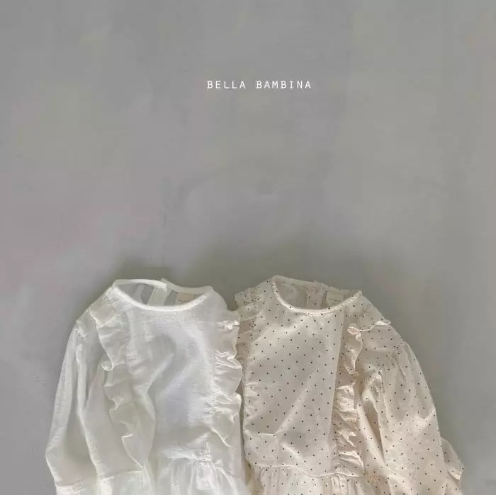 Bella Bambina - Korean Children Fashion - #minifashionista - Roet Frill Blouse - 2