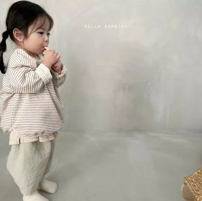 Bella Bambina - Korean Children Fashion - #minifashionista - Bang Bang Stripes Pipng Tee - 12