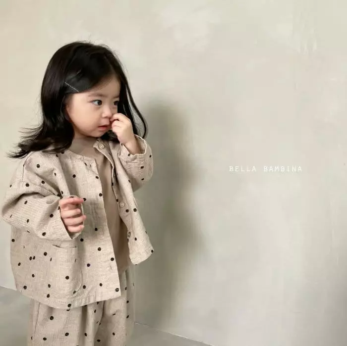 Bella Bambina - Korean Children Fashion - #todddlerfashion - Dot Onui Cardigan - 6