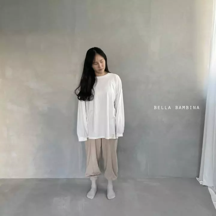 Bella Bambina - Korean Women Fashion - #womensfashion - Mom Basic Tee - 7