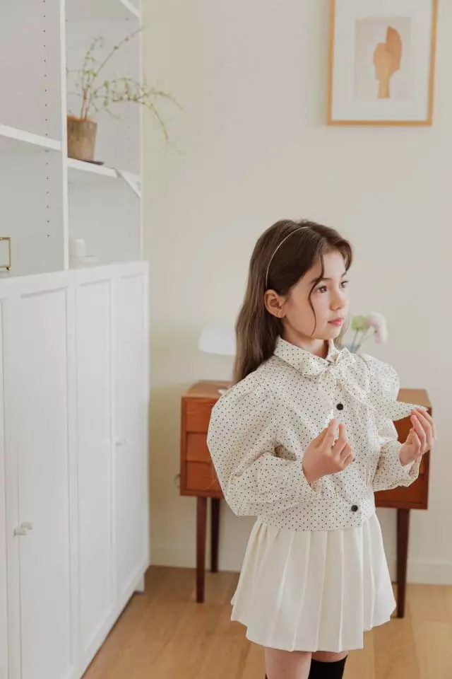 Berry Berry - Korean Children Fashion - #Kfashion4kids - Tie Blouse - 2