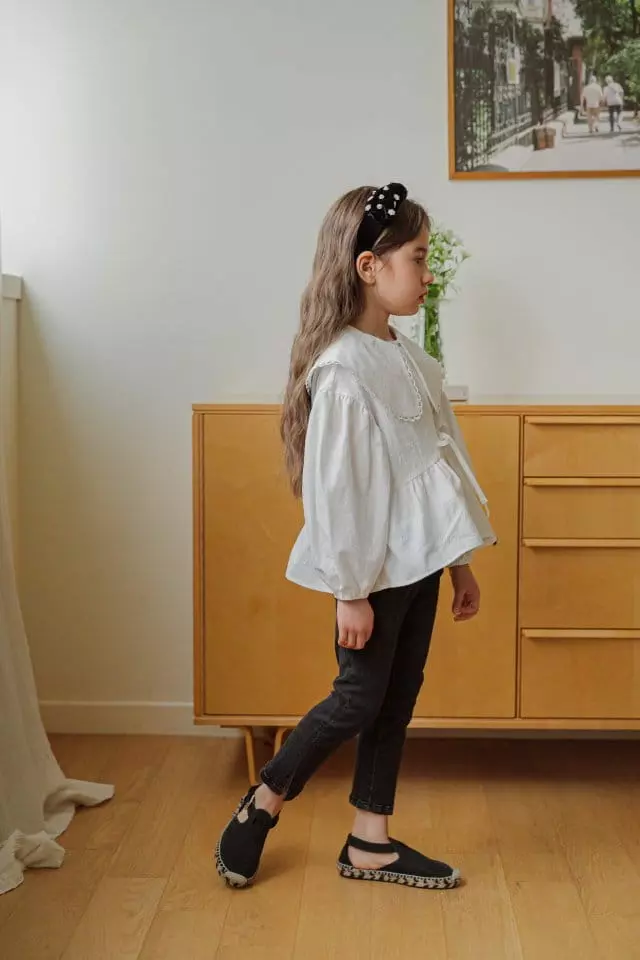 Berry Berry - Korean Children Fashion - #childofig - Wrap Blouse - 5