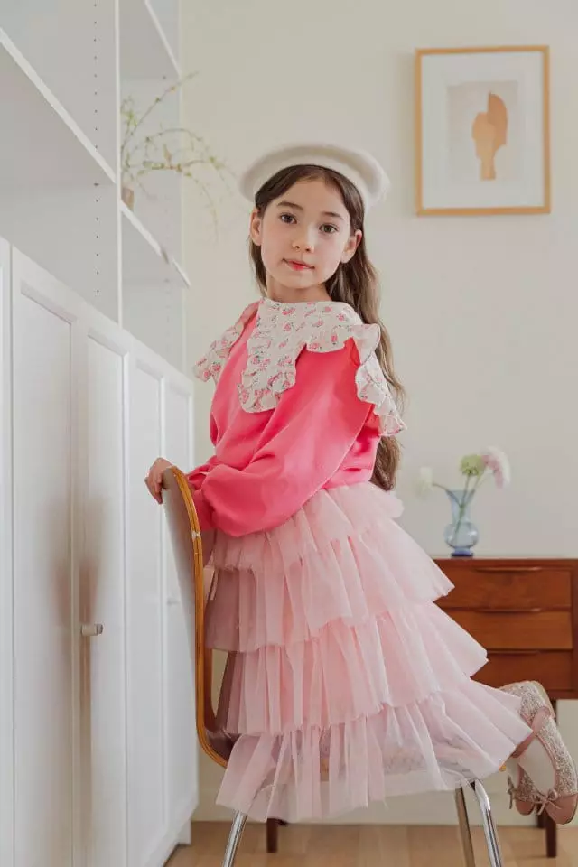 Berry Berry - Korean Children Fashion - #childofig - Flower Sweatshirt - 5