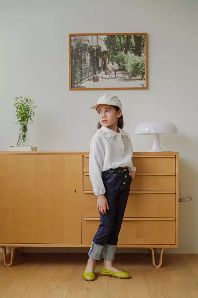Berry Berry - Korean Children Fashion - #fashionkids - Roll Up Jeans - 8