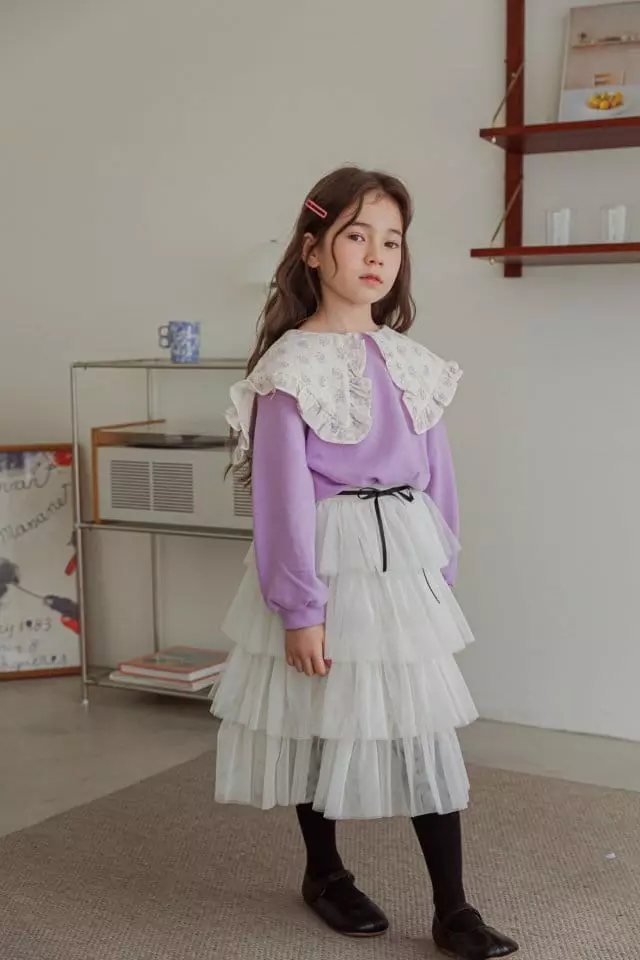 Berry Berry - Korean Children Fashion - #littlefashionista - Flower Sweatshirt