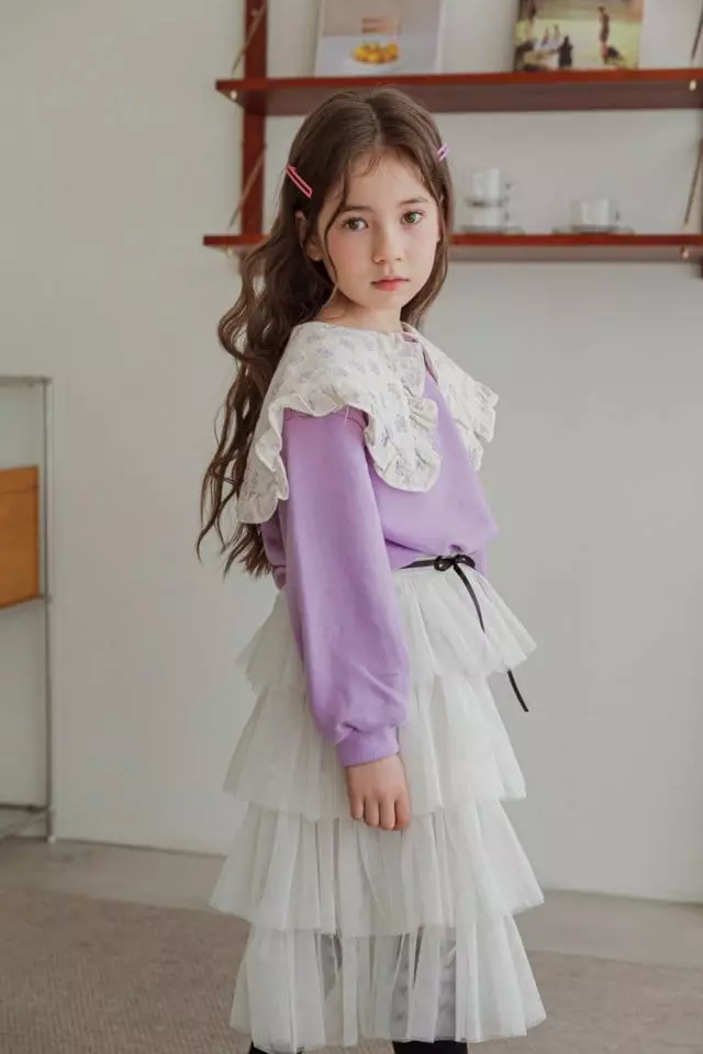 Berry Berry - Korean Children Fashion - #magicofchildhood - Flower Sweatshirt - 2