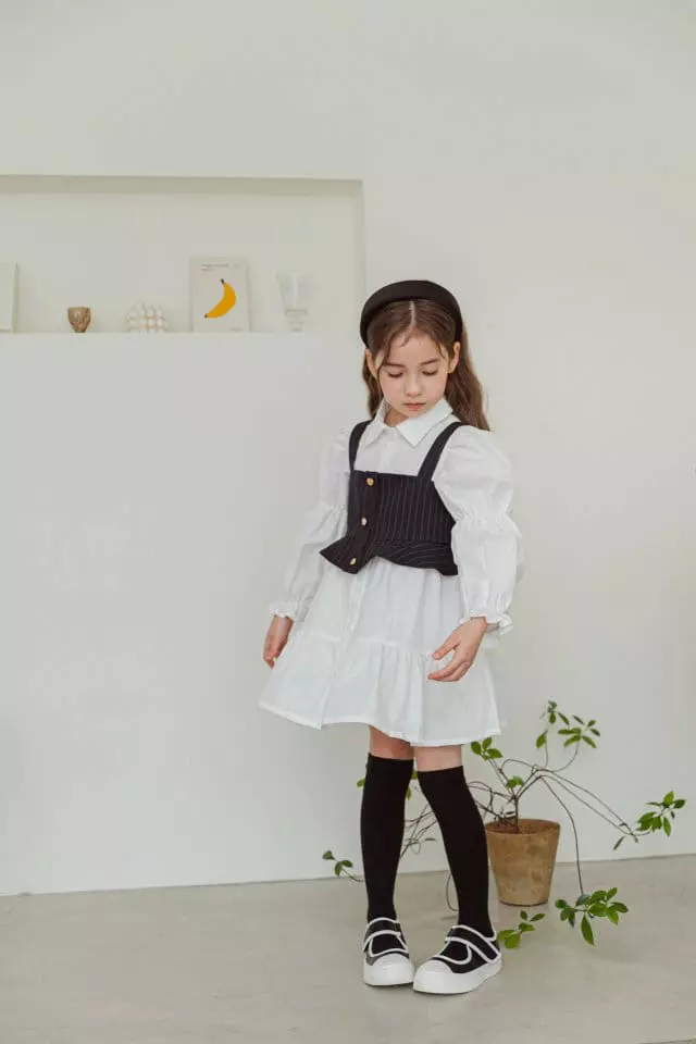 Berry Berry - Korean Children Fashion - #prettylittlegirls - Bustier One-piece - 6