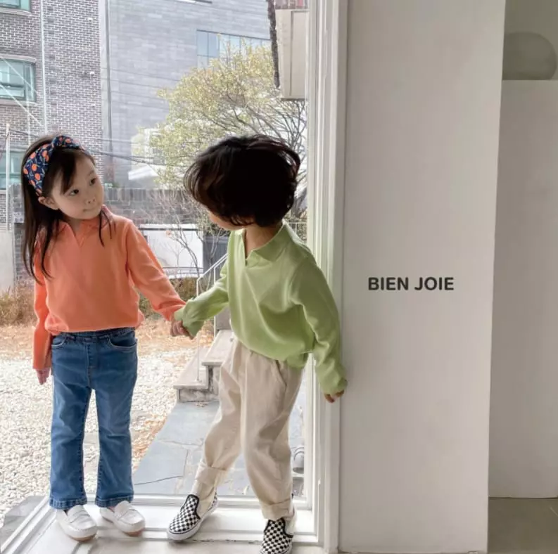 Bien Joie - Korean Children Fashion - #Kfashion4kids - Route Knit Tee - 2
