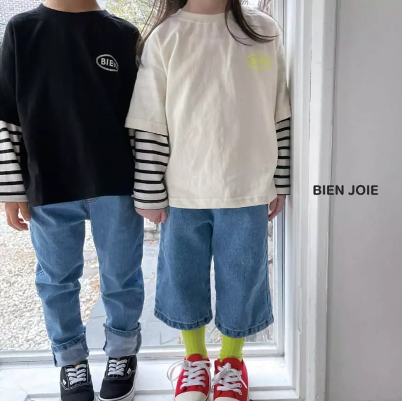 Bien Joie - Korean Children Fashion - #Kfashion4kids - Cola Capri Jeans - 9