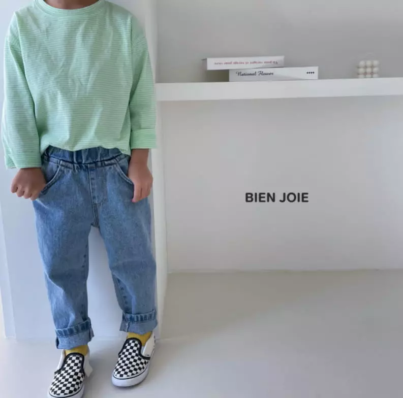Bien Joie - Korean Children Fashion - #Kfashion4kids - Tizzi Baggy Jeans - 6