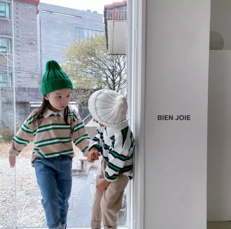 Bien Joie - Korean Children Fashion - #Kfashion4kids - Biz Collar Tee - 12