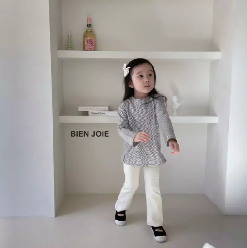 Bien Joie - Korean Children Fashion - #Kfashion4kids - Morning Stripes Tee - 11