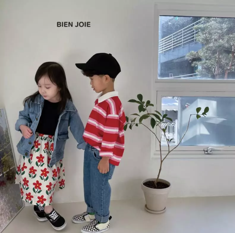 Bien Joie - Korean Children Fashion - #childofig - Tam Tam Denim Jacket - 3