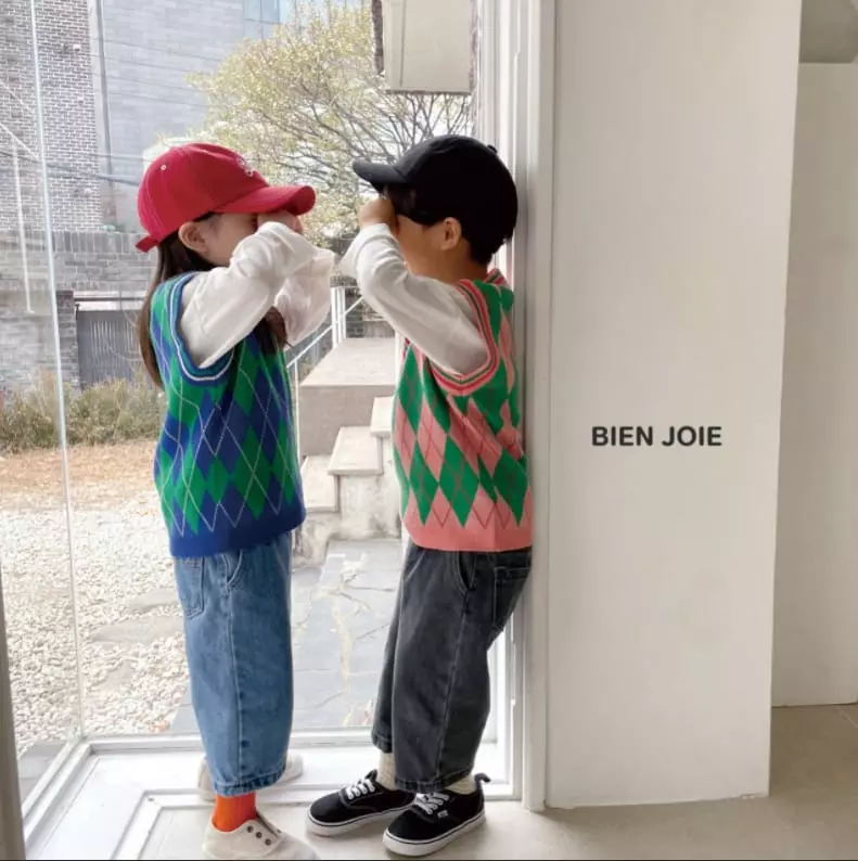 Bien Joie - Korean Children Fashion - #childofig - Poly Knit Vest - 7