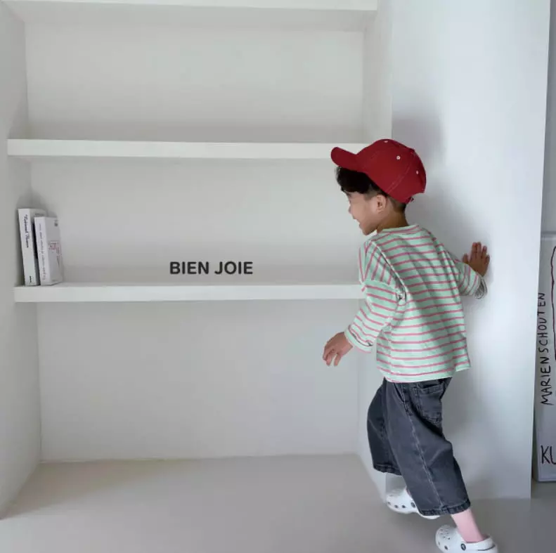 Bien Joie - Korean Children Fashion - #childofig - Spring Stripes Tee - 7
