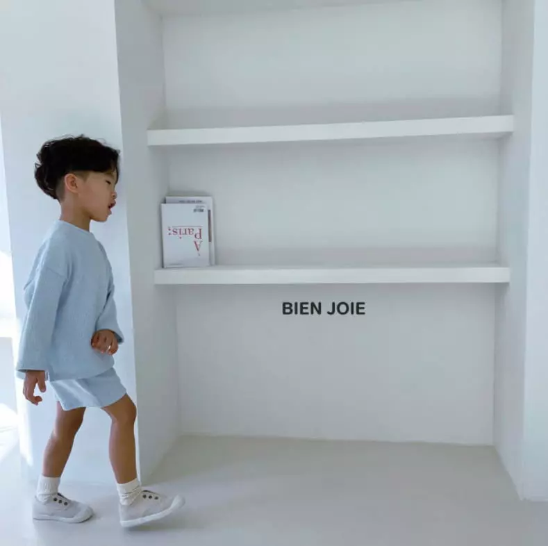 Bien Joie - Korean Children Fashion - #childofig - Mud Top Bottom Set - 6