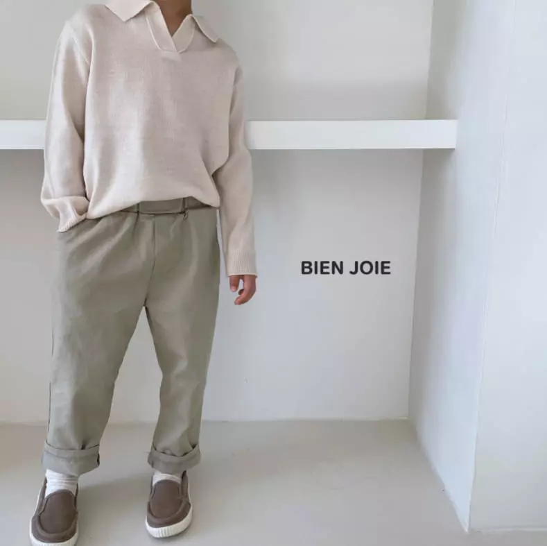Bien Joie - Korean Children Fashion - #childrensboutique - Route Knit Tee - 9