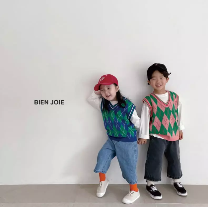 Bien Joie - Korean Children Fashion - #childrensboutique - Cola Capri Jeans - 2