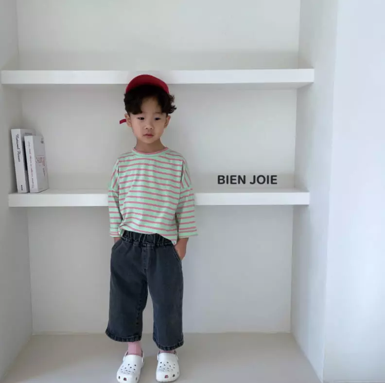 Bien Joie - Korean Children Fashion - #childrensboutique - Spring Stripes Tee - 8