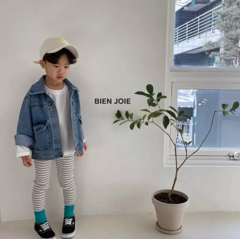 Bien Joie - Korean Children Fashion - #childrensboutique - Issue Stripes Leggings - 2