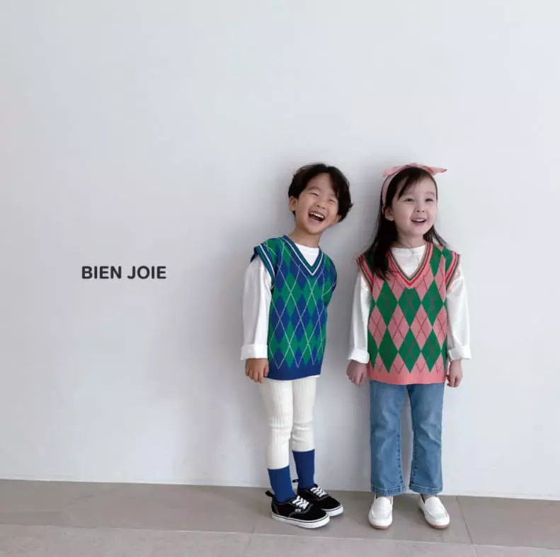 Bien Joie - Korean Children Fashion - #designkidswear - Poly Knit Vest - 9