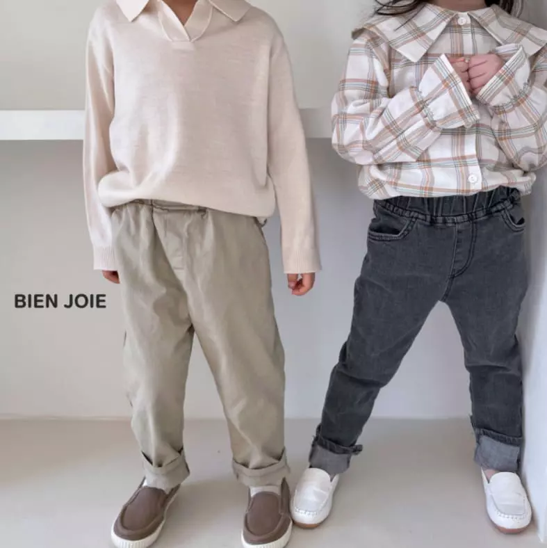 Bien Joie - Korean Children Fashion - #designkidswear - Pring Striaght Jeans - 2