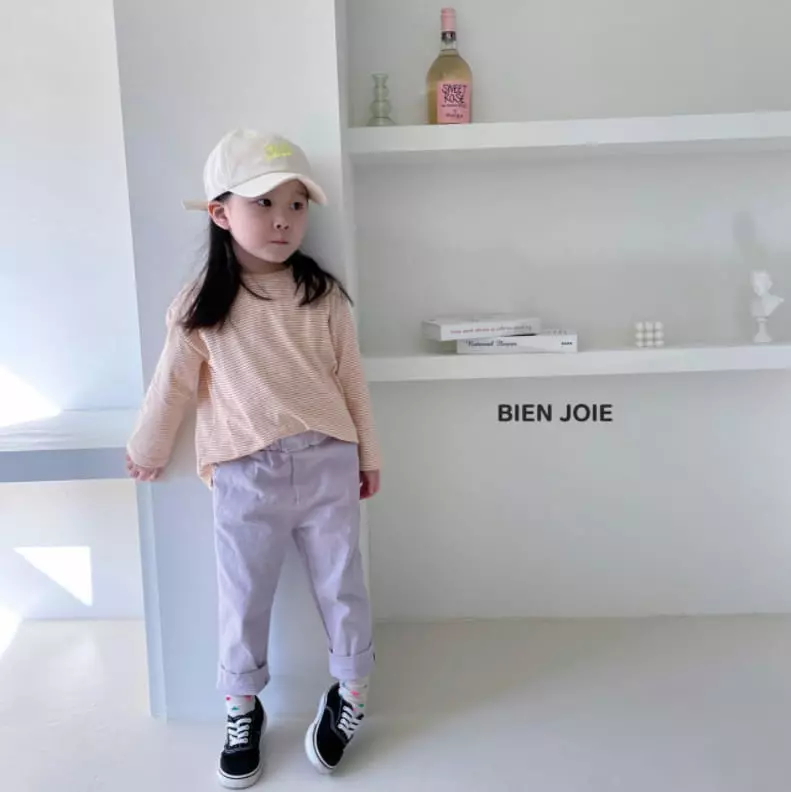 Bien Joie - Korean Children Fashion - #designkidswear - Morning Stripes Tee - 5