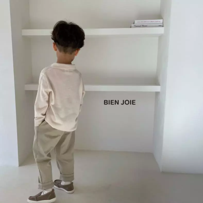 Bien Joie - Korean Children Fashion - #discoveringself - Route Knit Tee - 11