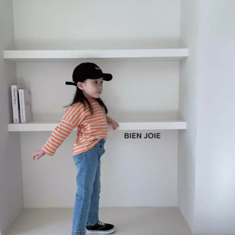 Bien Joie - Korean Children Fashion - #discoveringself - Spring Stripes Tee - 10