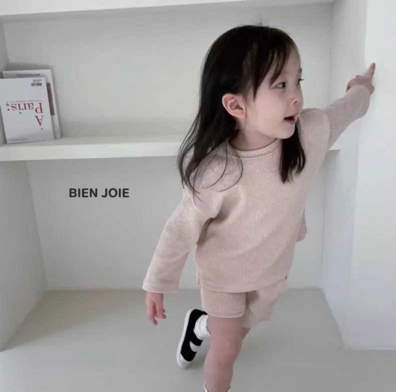 Bien Joie - Korean Children Fashion - #discoveringself - Mud Top Bottom Set - 9