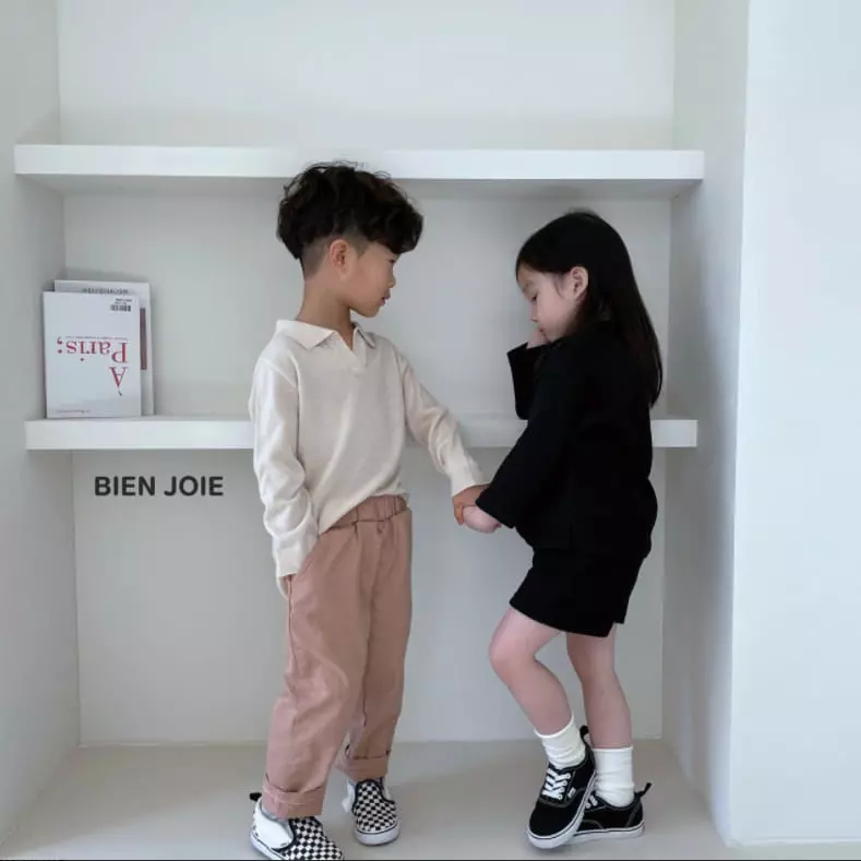 Bien Joie - Korean Children Fashion - #fashionkids - Route Knit Tee - 12