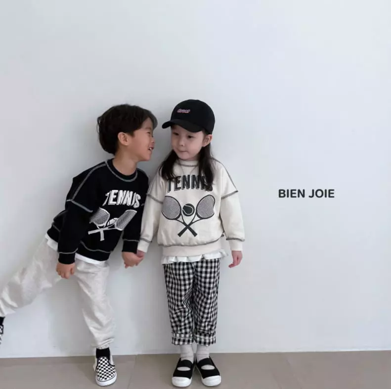 Bien Joie - Korean Children Fashion - #fashionkids - Tennis Sweatshirt
