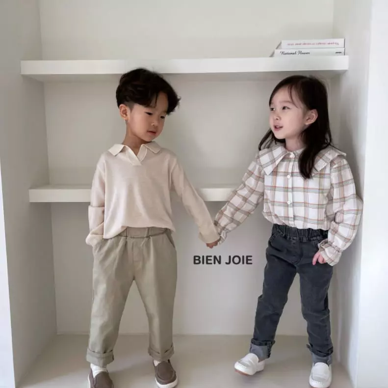 Bien Joie - Korean Children Fashion - #kidsshorts - Pring Striaght Jeans - 5