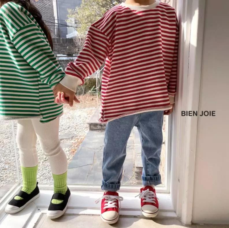 Bien Joie - Korean Children Fashion - #kidsshorts - Tizzi Baggy Jeans - 3