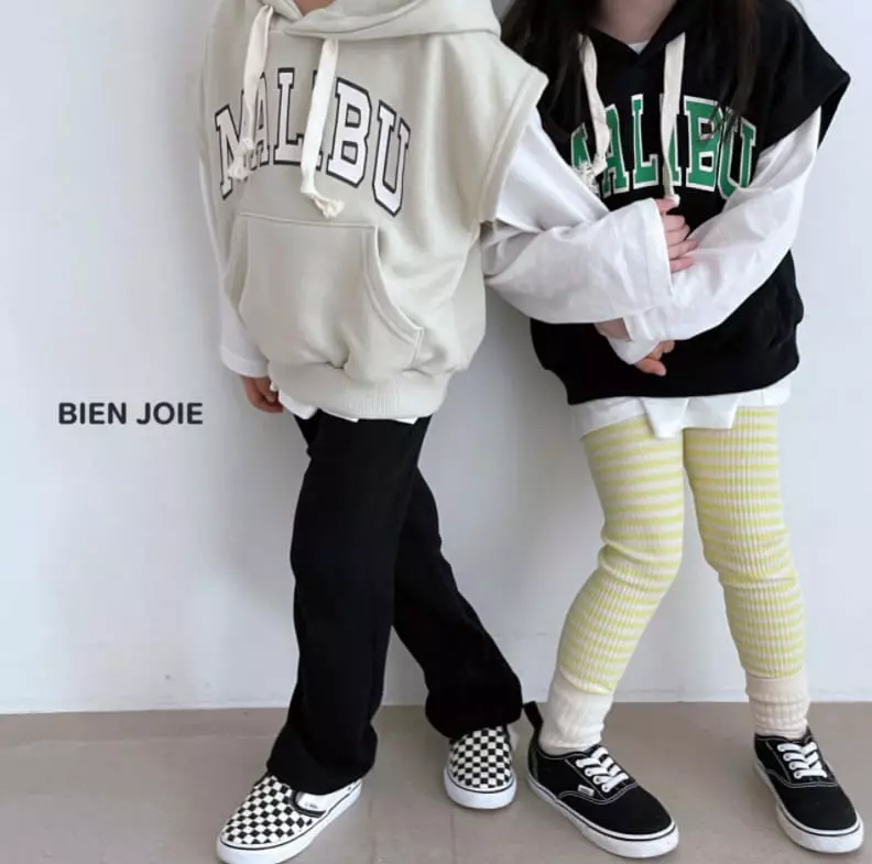 Bien Joie - Korean Children Fashion - #kidzfashiontrend - Malibu Hoody Vest - 3