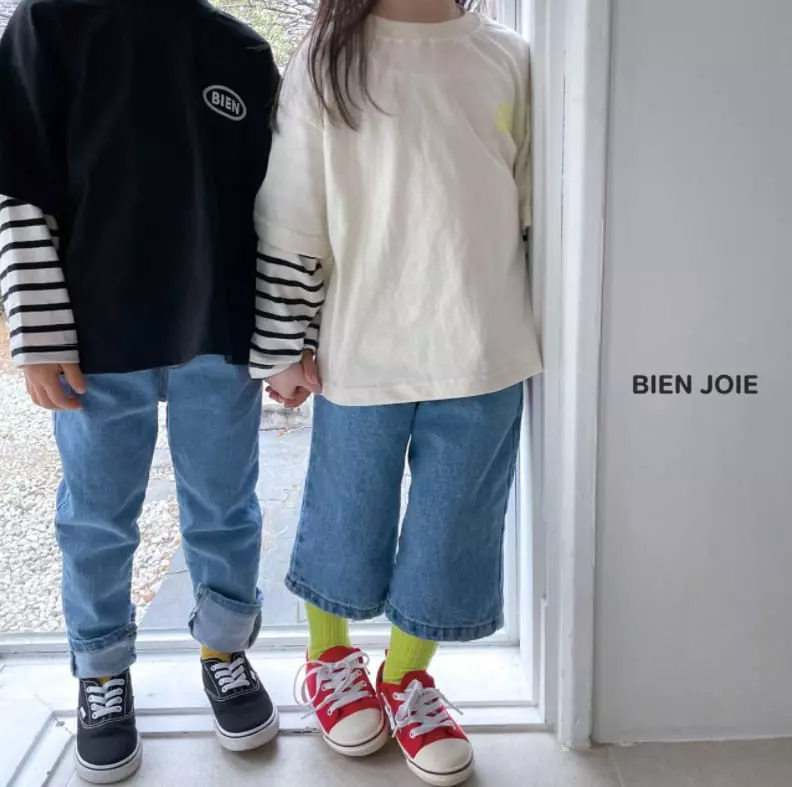 Bien Joie - Korean Children Fashion - #kidzfashiontrend - Pring Striaght Jeans - 7