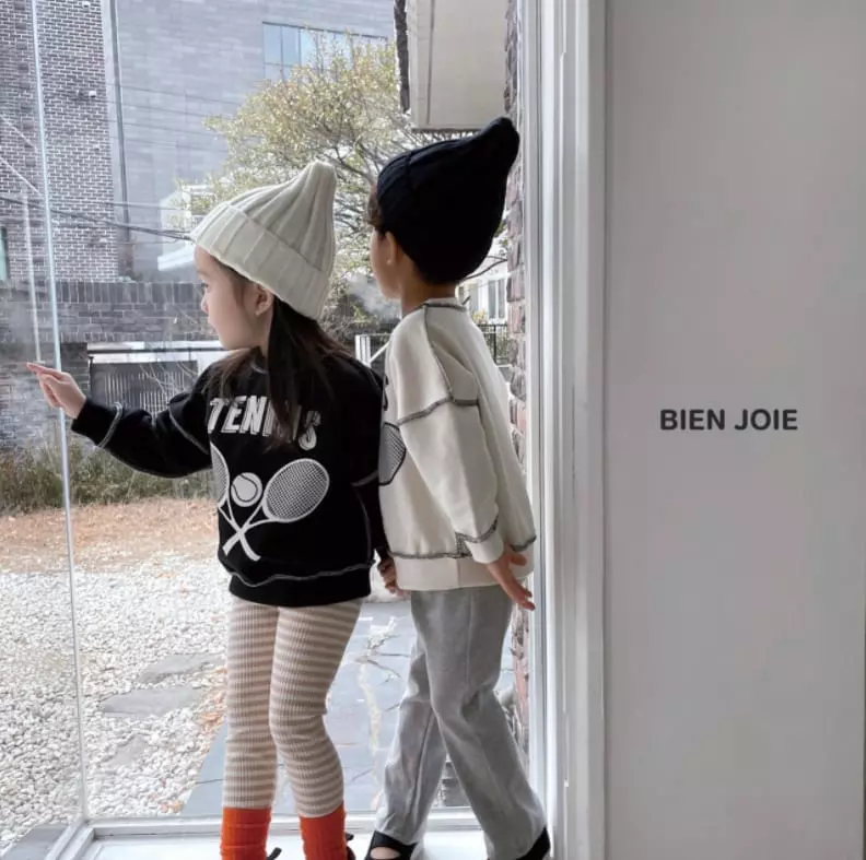 Bien Joie - Korean Children Fashion - #kidsstore - Tennis Sweatshirt - 4