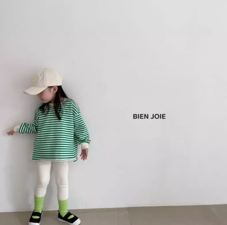 Bien Joie - Korean Children Fashion - #kidzfashiontrend - Pico Stripes Tee - 9