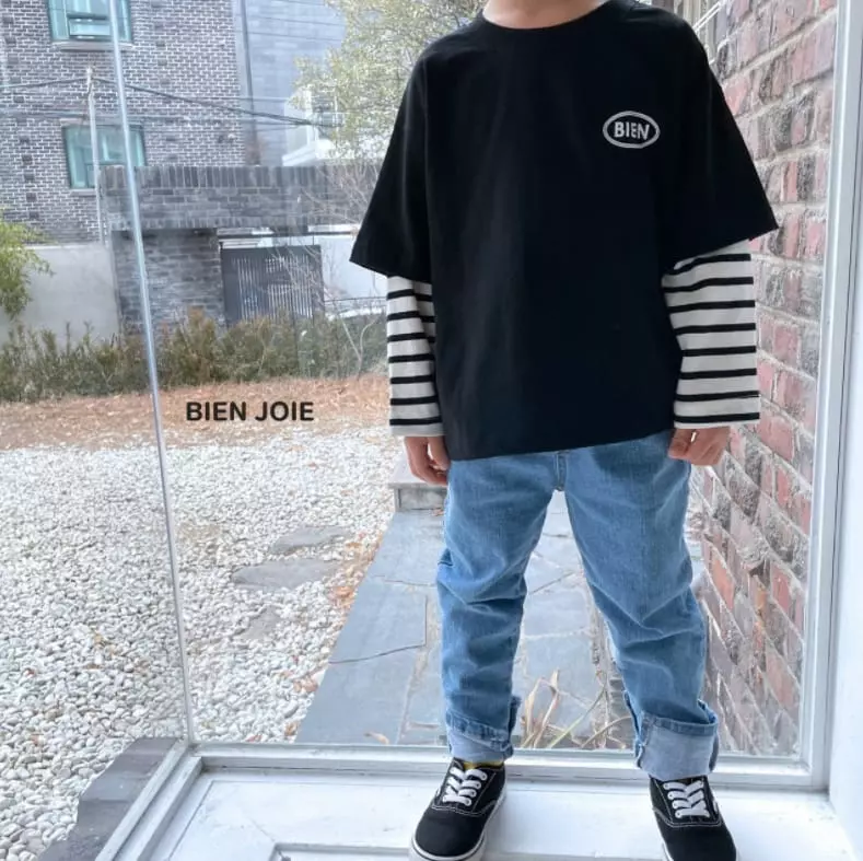Bien Joie - Korean Children Fashion - #littlefashionista - Pring Striaght Jeans - 9