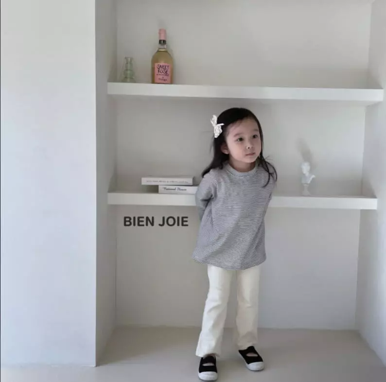 Bien Joie - Korean Children Fashion - #littlefashionista - Morning Stripes Tee - 12