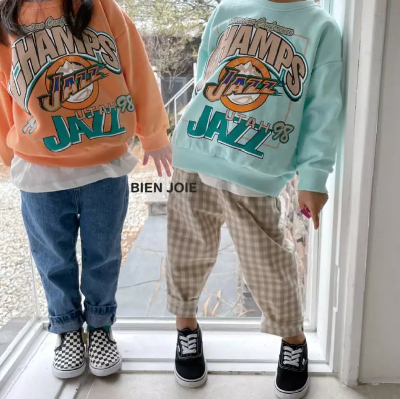 Bien Joie - Korean Children Fashion - #littlefashionista - Jazz Sweatshirt - 4