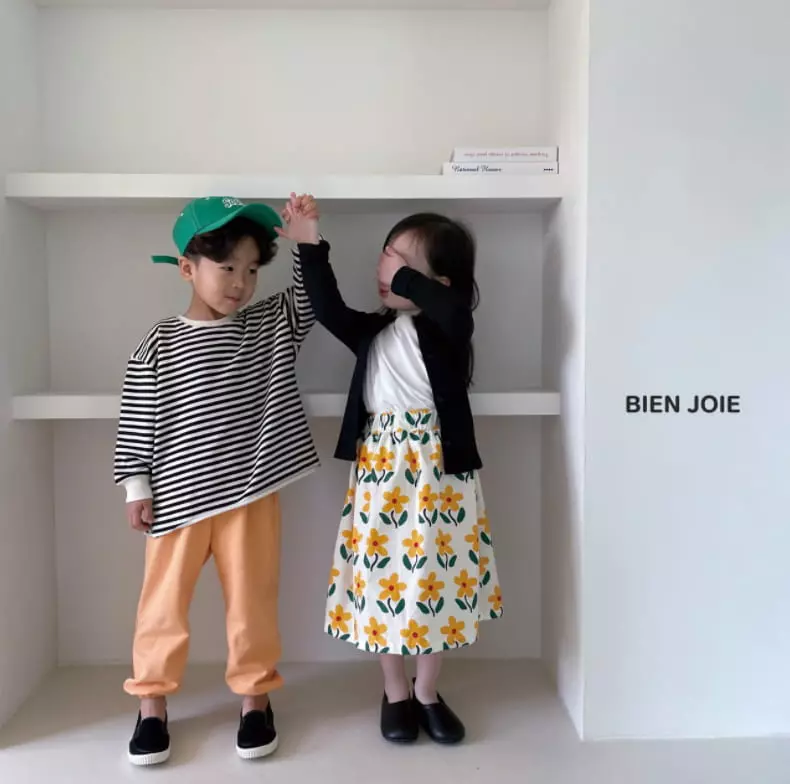 Bien Joie - Korean Children Fashion - #magicofchildhood - Pico Stripes Tee - 12