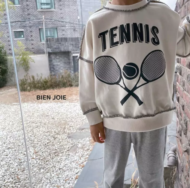 Bien Joie - Korean Children Fashion - #minifashionista - Tennis Sweatshirt - 8