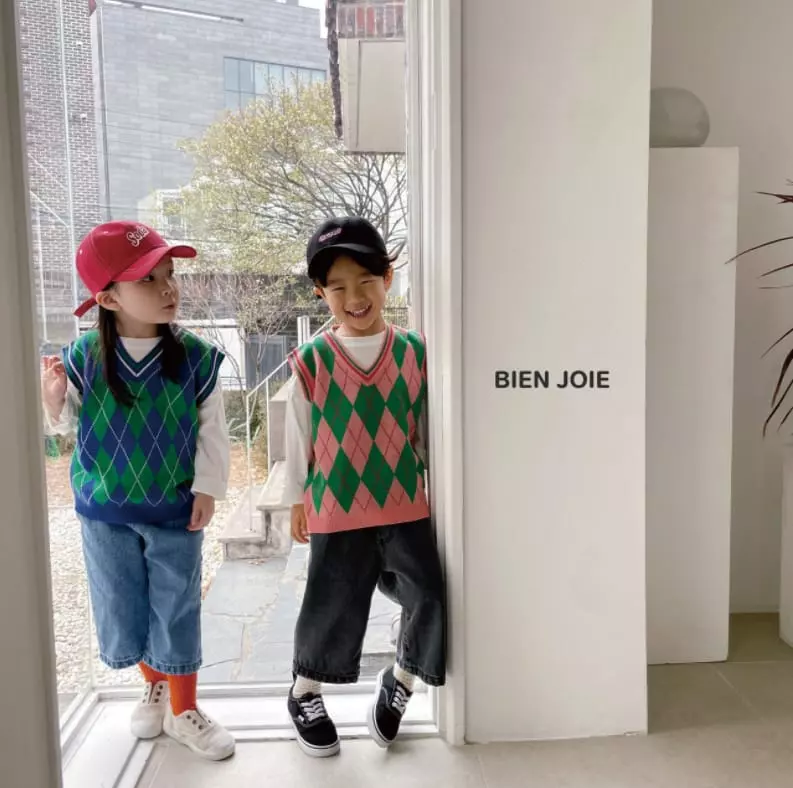 Bien Joie - Korean Children Fashion - #prettylittlegirls - Poly Knit Vest - 5