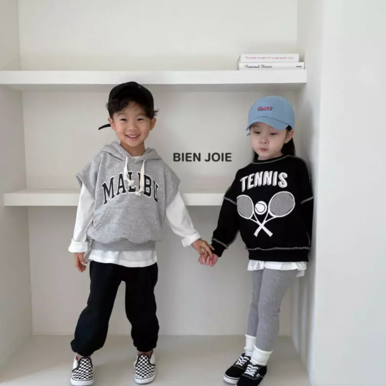 Bien Joie - Korean Children Fashion - #stylishchildhood - Tennis Sweatshirt - 12