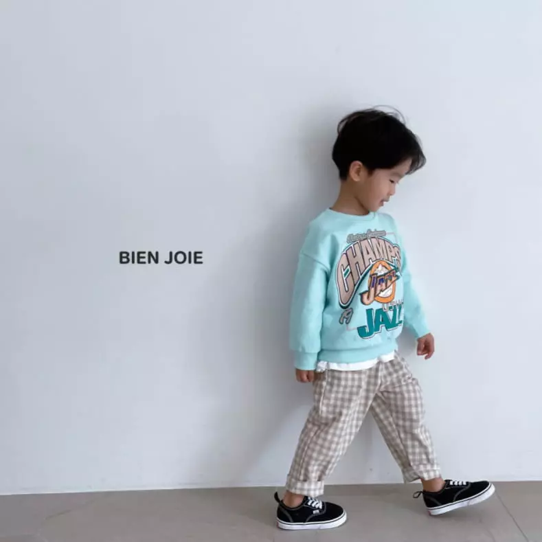 Bien Joie - Korean Children Fashion - #stylishchildhood - Jazz Sweatshirt - 9