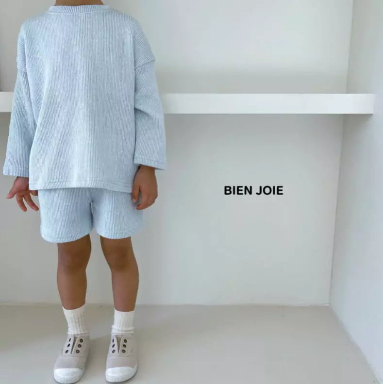 Bien Joie - Korean Children Fashion - #stylishchildhood - Mud Top Bottom Set - 5