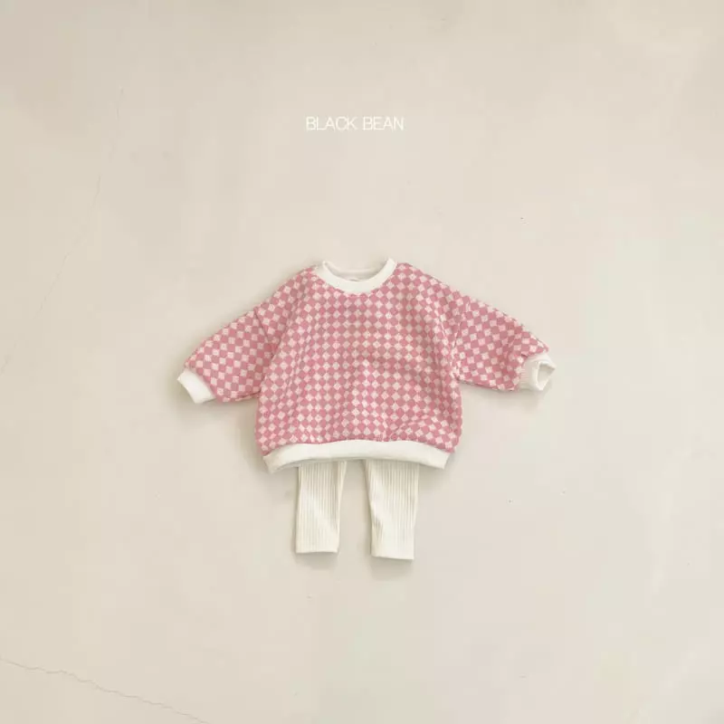 Black Bean - Korean Baby Fashion - #babyboutique - Bebe Check Knit - 8