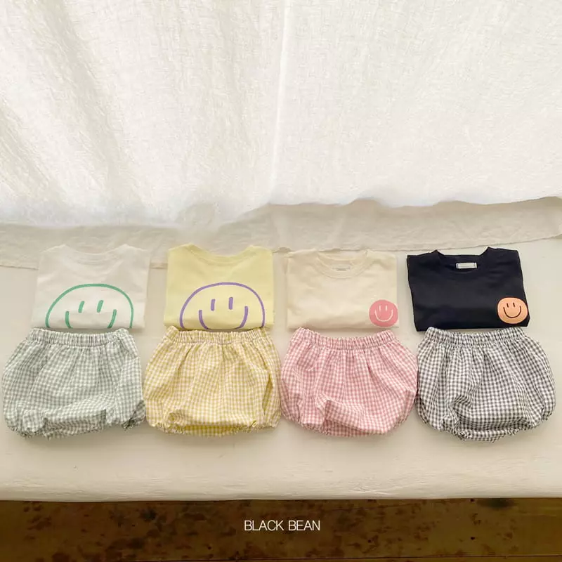 Black Bean - Korean Baby Fashion - #babyboutique - Colabo Bebe Top Bottom Set - 2